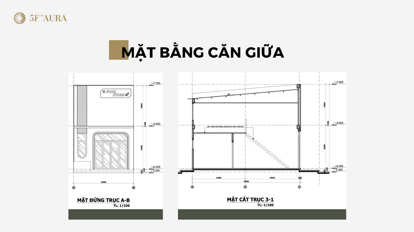 mẫu nhà phố thương mại the aura bàu bàng bình dương