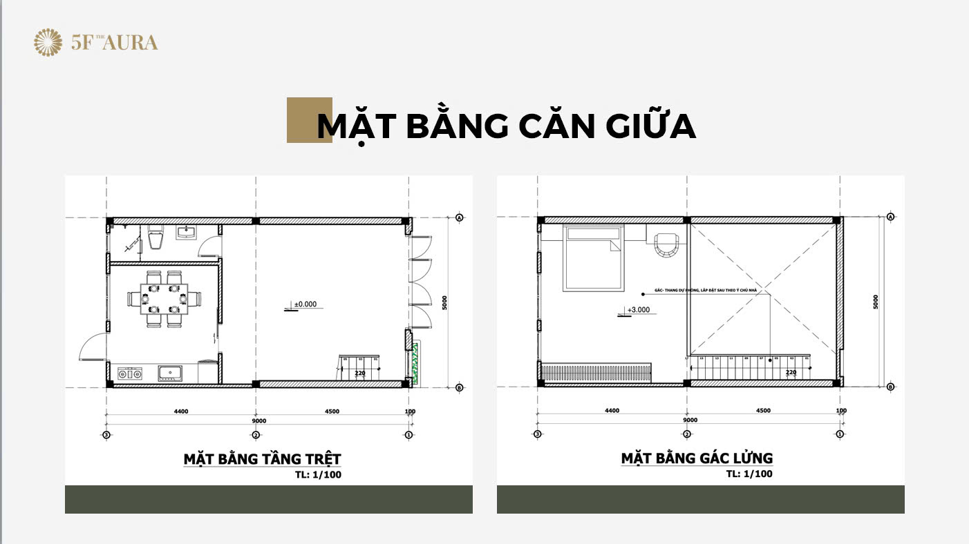 mẫu nhà phố thương mại the aura bàu bàng bình dương