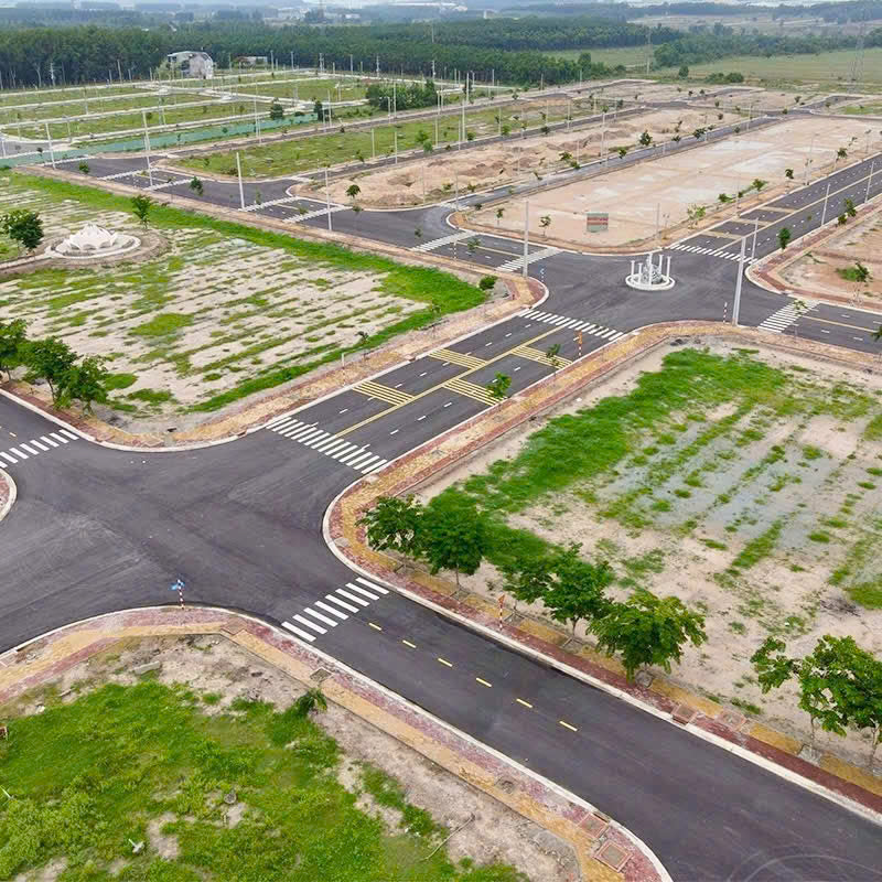 hạ tầng dự án khu dân cư 5f amara