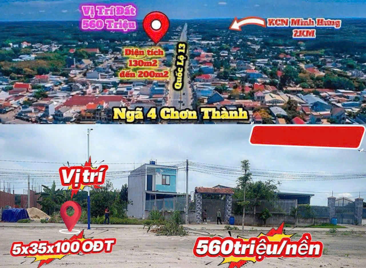Khu Dân Cư Chơn Thành