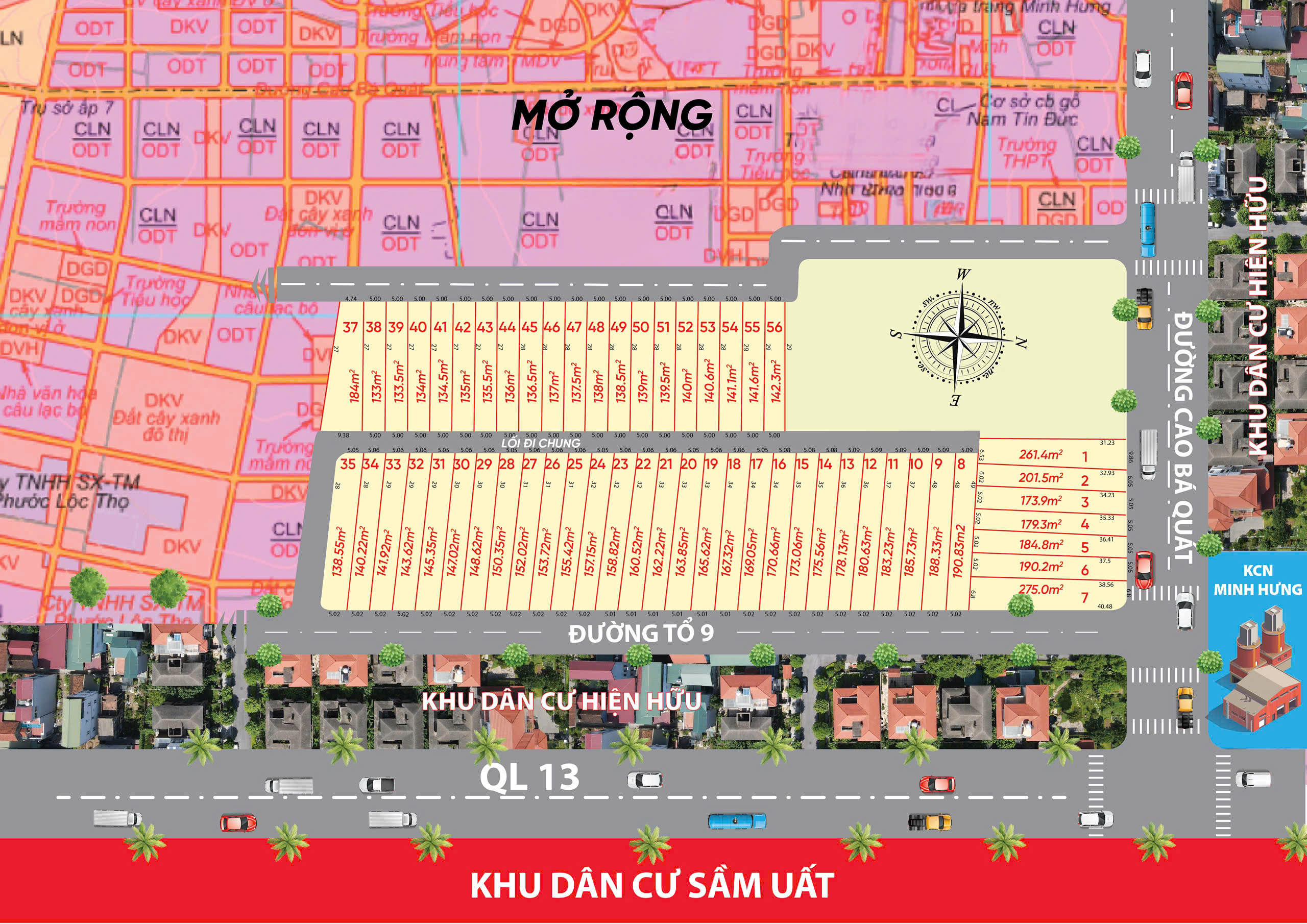 Khu Dân Cư Chơn Thành